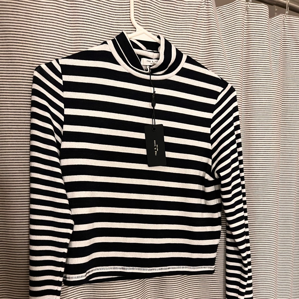 Rag and Bone Classic Mock Turtleneck